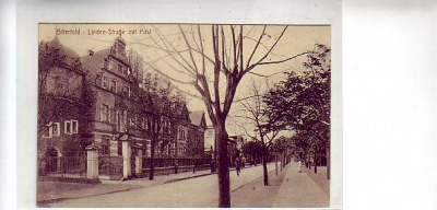 Bitterfeld Linden-Straße Postamt 1917