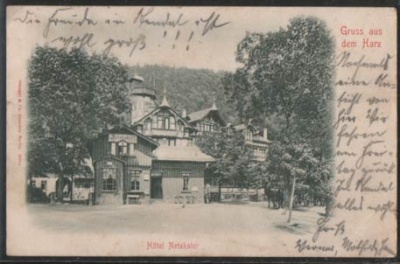 Ilfeld Hotel Netzkater 1907