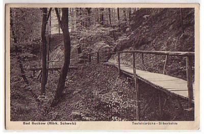 Bad Buckow ( Märkische Schweiz ) Teufelsbrücke