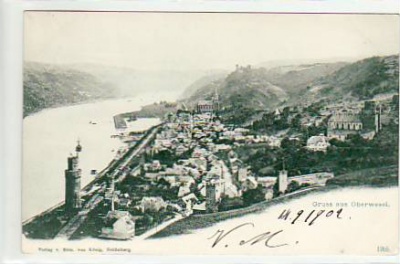 Oberwesel am Rhein 1902