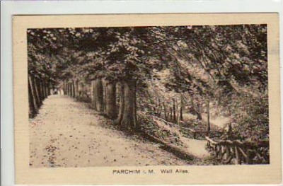 Parchim Wall Allee 1915