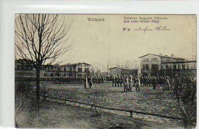 Eiche bei Wildpark,Potsdam Militär Kaserne 1919