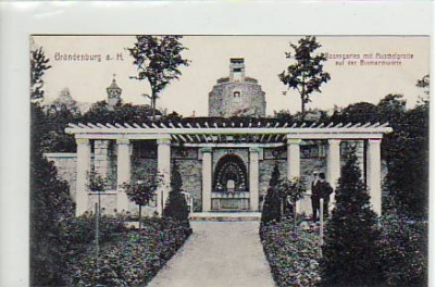Brandenburg an der Havel Rosengarten Muschelgrotte ca 1915