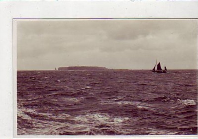 Nordseebad Insel Helgoland Foto Karte ca 1935