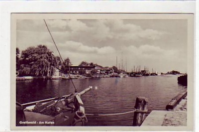 Greifswald Hafen 1955