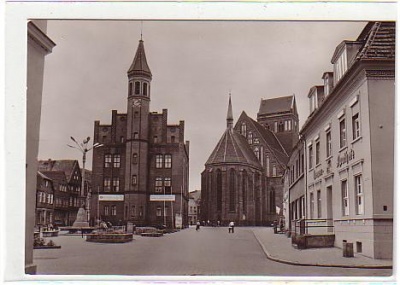 Perleberg ,Markt ca 1980