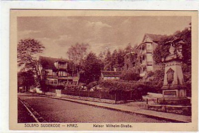 Bad Suderode Kaiser Wilhelm-Straße ca 1930