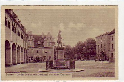 Dessau Großer Markt 1913