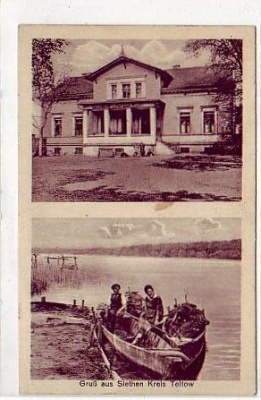 Siethen bei Ludwigsgfelde Gasthaus Aue 1927