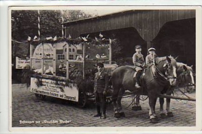Lutherstadt Eisleben Festwagen zur Deutschen Woche ca 1930