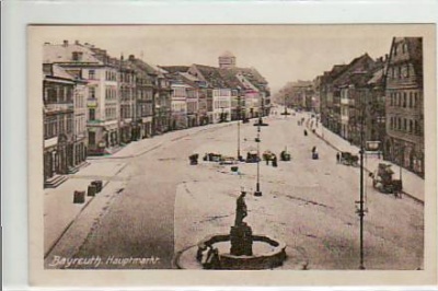 Bayreuth Hauptmarkt ca 1915