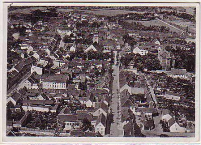 Genthin Luftbild vor 1945