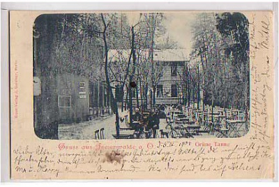 Freienwalde Oder Restaurant Grüne Tanne 1900