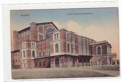 Bayreuth Festspielhaus ca 1915