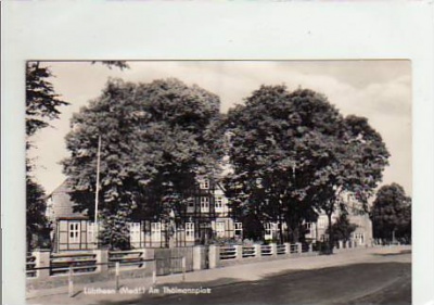 Lübtheen in Mecklenburg Thälmannplatz 1964