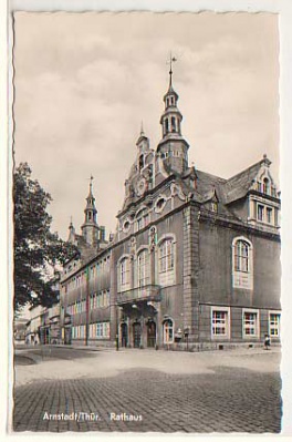 Arnstadt in Thüringen  Rathaus 1961