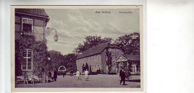 Bad Driburg Brunnenplatz ca 1935