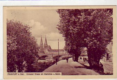 Frankfurt an der Oder Crossener Strasse 1912