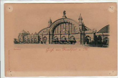 Frankfurt am Main Bahnhof ca 1900