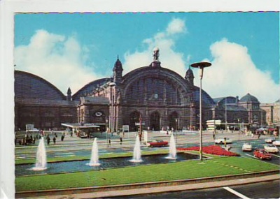 Frankfurt am Main Bahnhof ca 1965