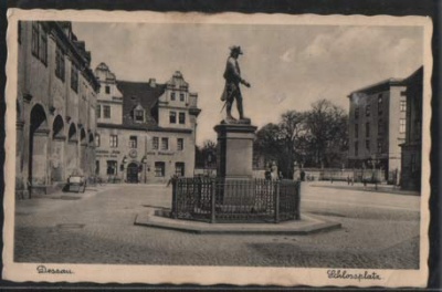 Dessau Schlossplatz 1936