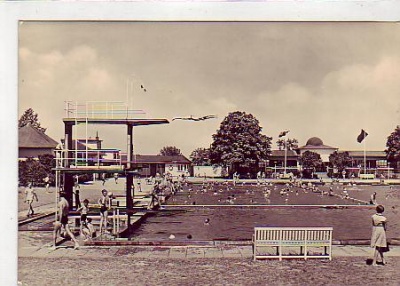 Waltershausen in Thüringen Schwimmbad 1962