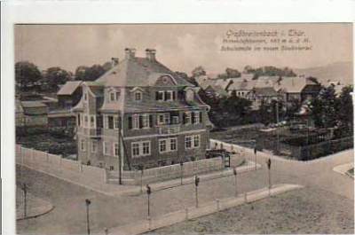 Großbreitenbach Thüringen Schulstraße ca 1915