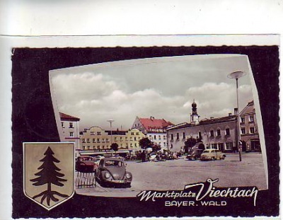 Viechtach Bayern Markt 1963