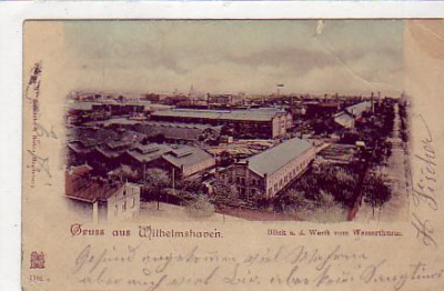Wilhelmshaven Werft 1899