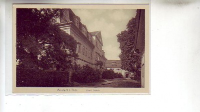 Arnstadt in Thüringen Schloss ca 1930