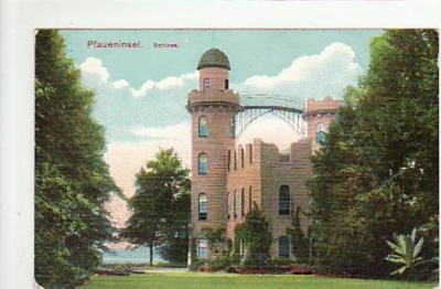 Potsdam Pfaueninsel Schloss 1912