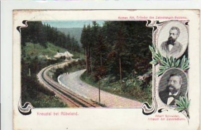 Rübeland im Harz Zahnradbahn nach Blankenburg 1910