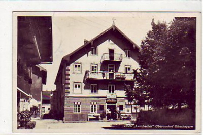 Oberaudorf am Inn Hotel Lambacher 1935