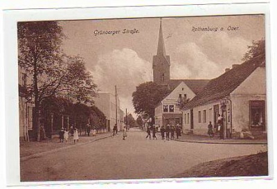 Rothenburg an der Oder , Schlesien ca 1925