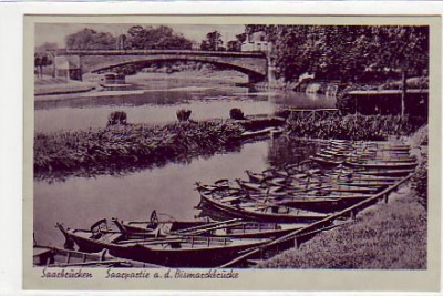 Saarbrücken Bismarckbrücke vor 1945