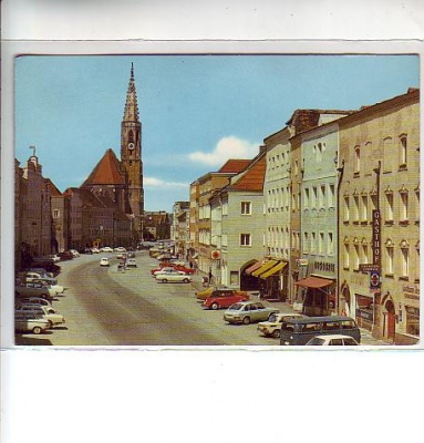 Neuötting am Inn Strasse ca 1965