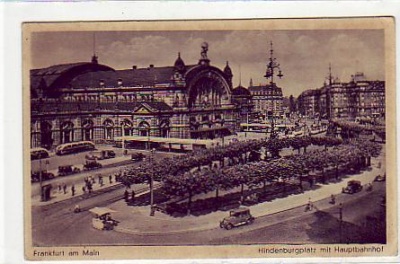 Frankfurt am Main Bahnhof vor 1945