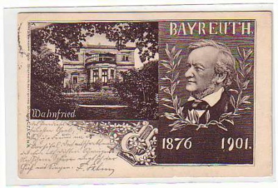 Bayreuth , Wahfried 1901