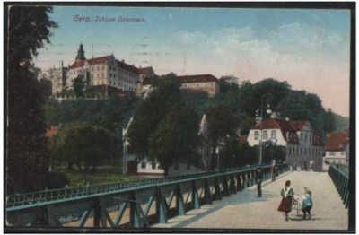 Gera Schloss Osterstein 1916