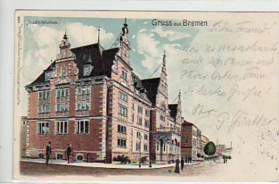 Bremen Bibliothek 1904
