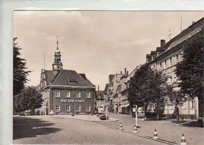 Ronneburg Thüringen Markt 1972