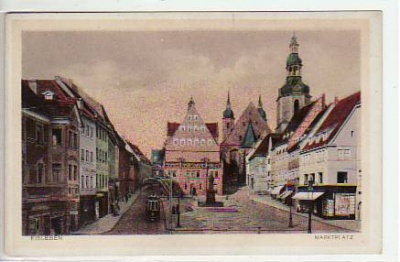 Lutherstadt Eisleben Markt ca 1925