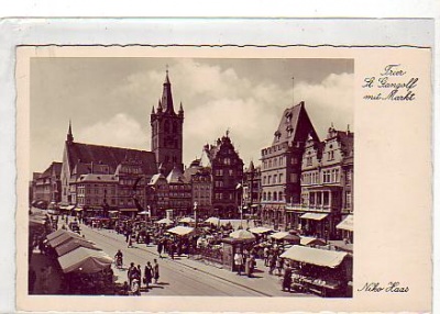 Trier an der Mosel Markt ca 1940