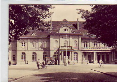 Oranienburg Bahnhof , alte Ansichtskarten , 1964
