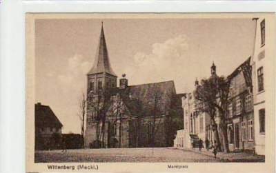 Wittenberge Markt ca 1920