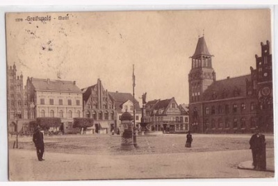Greifswald Markt 1913