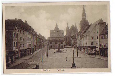 Lutherstadt Eisleben , Markt 1913