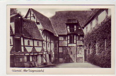 Salzwedel in der Altmark Bürgermeisterhof 1950