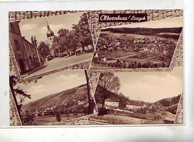 Olbernhau im Erzgebirge und Umgebung,Rungstocktal 1962