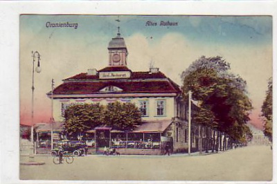 Oranienburg altes Rathaus 1927